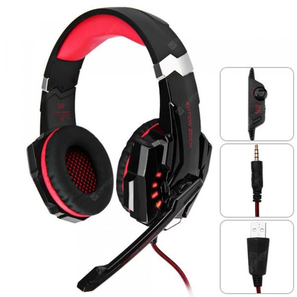 offertehitech-gearbest-KOTION EACH G9000 3.5mm USB Gaming Headset Over Ear Headphones for PS4