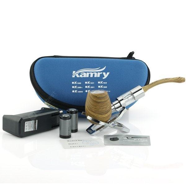 offertehitech-gearbest-Kamry K1000 ePipe Retro Pipe E cigarette Kit with Charging Dock and 18350 Batteries