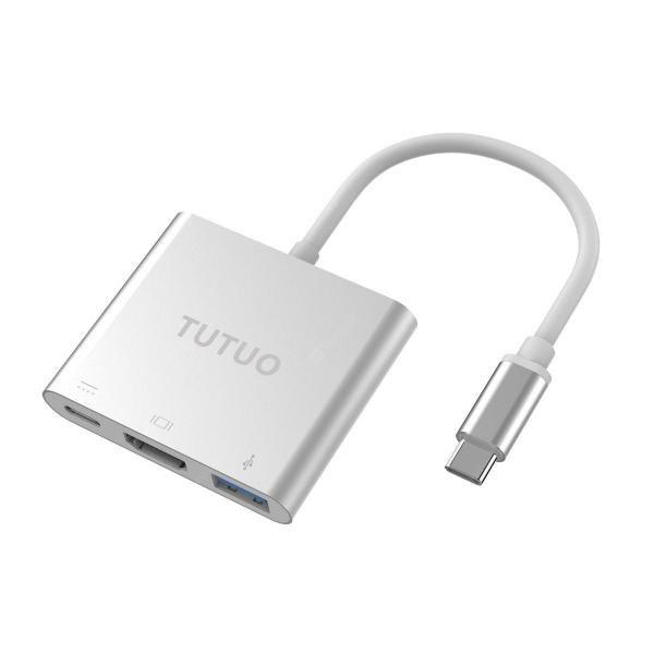 offertehitech-gearbest-TUTUO NS - A1 Type-C to USB 3.0 Type-C and HDMI Hub