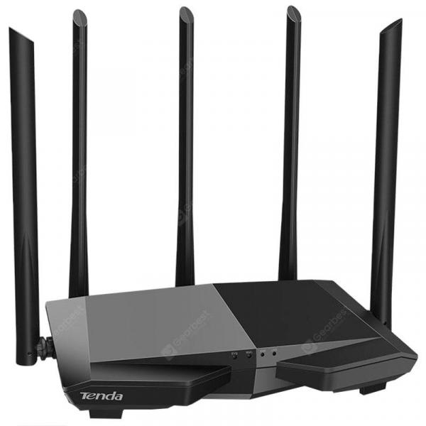 offertehitech-gearbest-Tenda AC7 Wireless Router 2.4GHz + 5GHz Dual Band / 1167Mbps / 5 x 6dBi Antenna