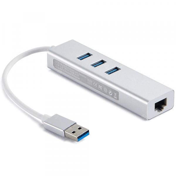 offertehitech-gearbest-USB 3.0 3 Ports Hub with Gigabit Ethernet Adapter