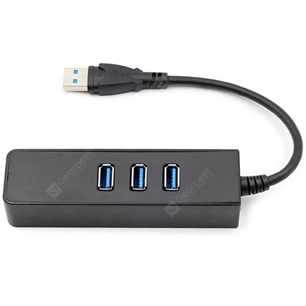 offertehitech-gearbest-USB 3.0 Hub USB Ethernet RJ45 Lan Network Card 1000Mbps Gigabit Ethernet Adapter