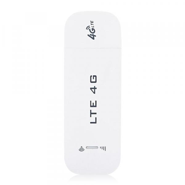 offertehitech-gearbest-3G/4G Wifi Wireless Router LTE 100M SIM Card USB Modem Dongle White