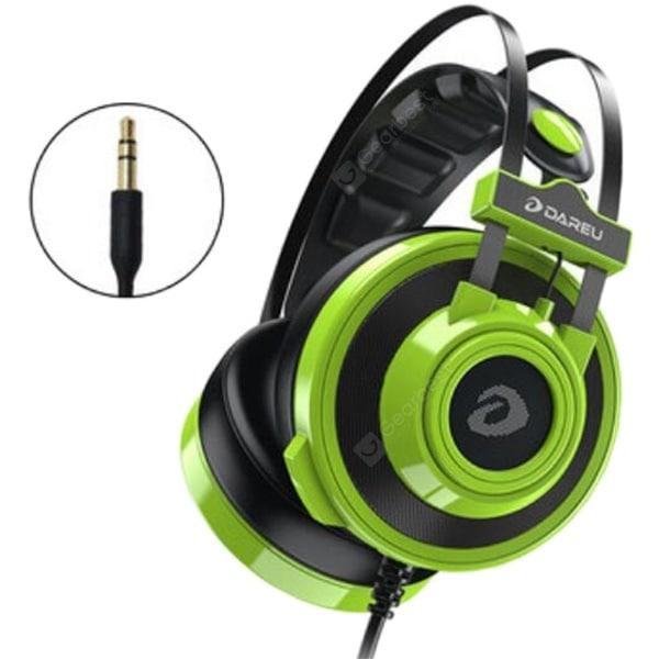 offertehitech-gearbest-Dareu EH725 LED Luminous Headphones Gaming Headset with Wheat