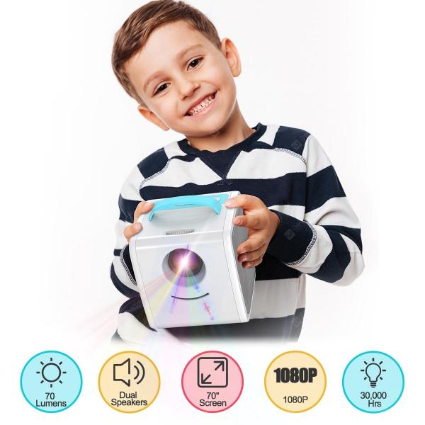 offertehitech-gearbest-Excelvan Q2 Kids Toy Projector