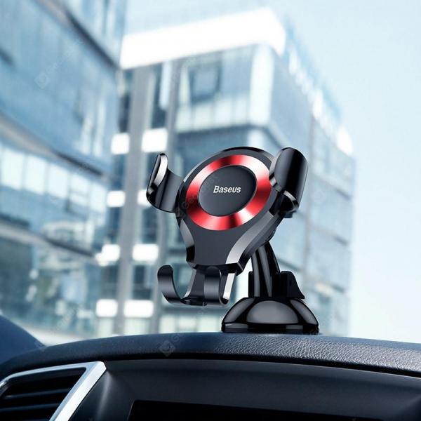 offertehitech-gearbest-Gravity Car Phone Holder Suction Cup Universal Multifunction Creative Universal Navigation Gift