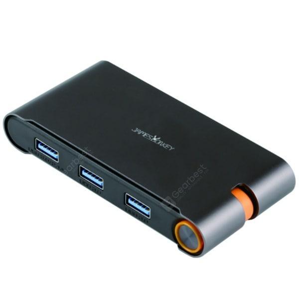 offertehitech-gearbest-James Donkey Portable USB Type-C Docking Station  Gearbest
