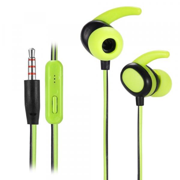 offertehitech-gearbest-KSD - N02 Dual-color Microphone Support Wire Sports Earbuds  Gearbest
