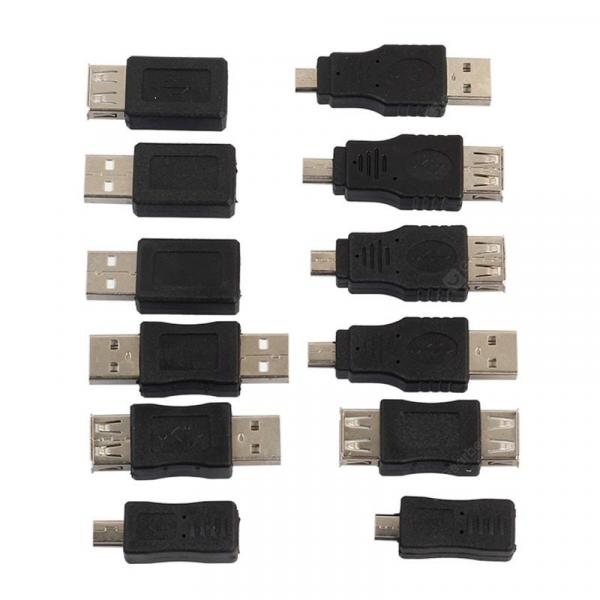 offertehitech-gearbest-OTG F / M Mini Charger Adapter Converter 12pcs  Gearbest