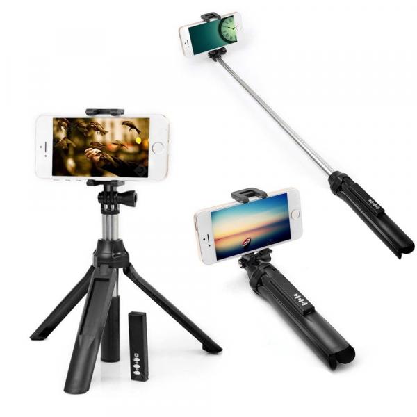 offertehitech-gearbest-Portable Bluetooth 4.0 Camera Selfie Monopod for iPhone X