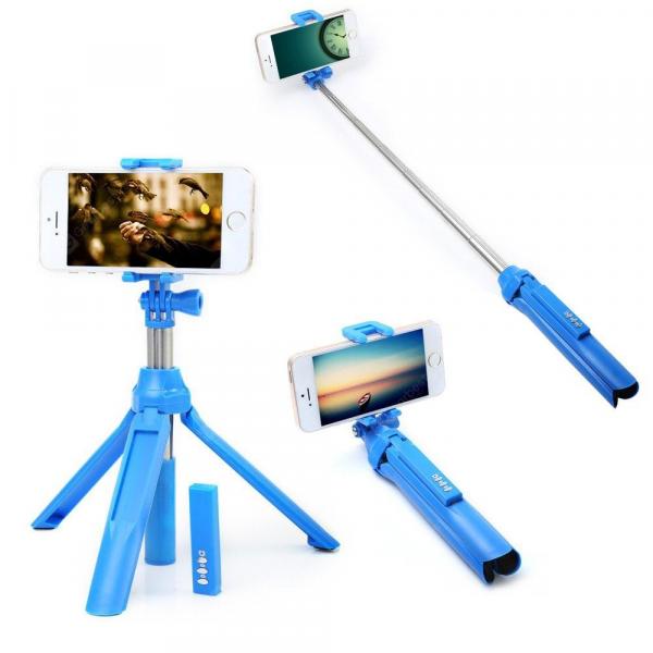 offertehitech-gearbest-Portable Bluetooth 4.0 Camera Selfie Monopod for iPhone X