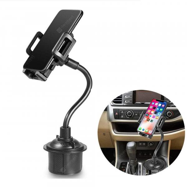 offertehitech-gearbest-Universal 360 Degree Rotatable Adjustable Car Cup Phone Holder Stand Mount