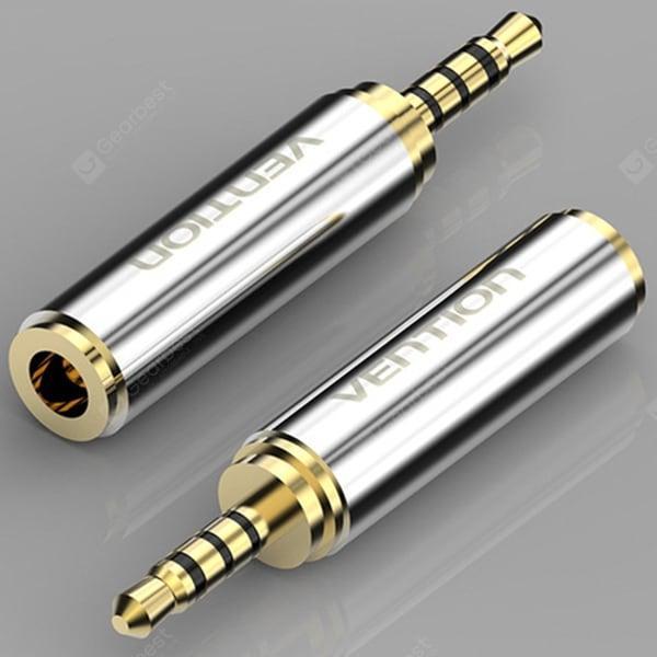 offertehitech-gearbest-Vention VAB - S02 2.5mm Male to 3.5mm Female Adapter 1PC