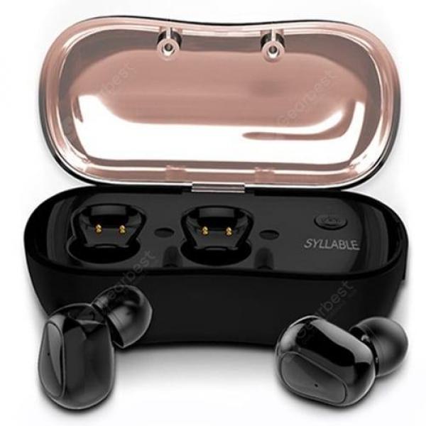 offertehitech-gearbest-Alfawise D900 Syllable TWS Bluetooth Earphones 2pcs  Gearbest