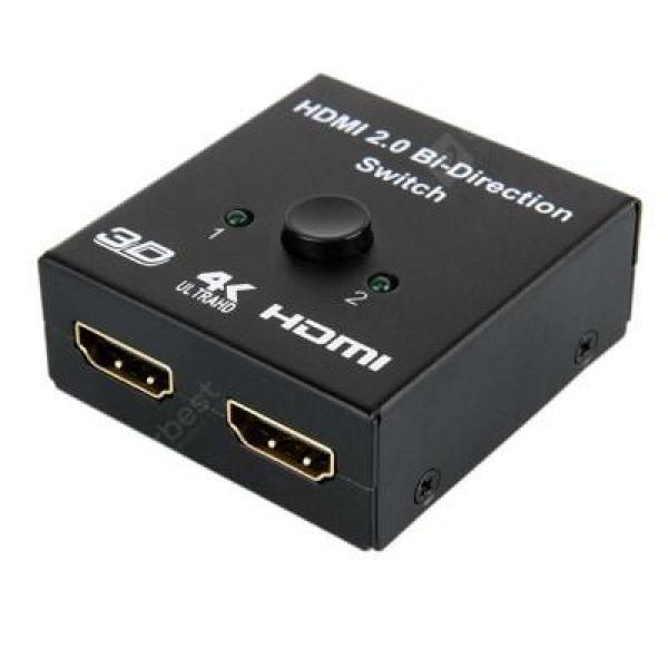 offertehitech-gearbest-HDMI 2 in 1 Out Switcher HD Video Intelligent Bidirectional Conversion Splitter  Gearbest