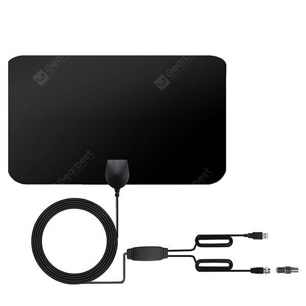 offertehitech-gearbest-HDMI Digital TV Indoor Antenna with F to IEC Connector 20dBi  Gearbest