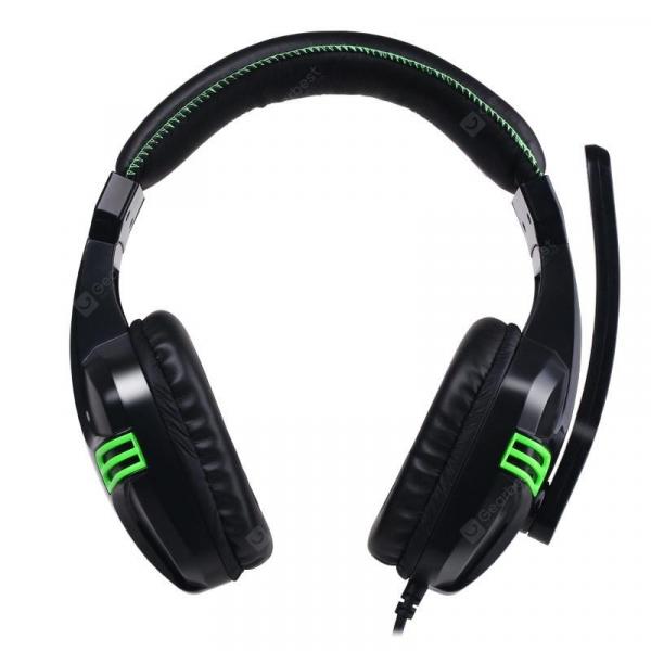 offertehitech-gearbest-KX101 Computer Music Headset Game Headset Dual Hole with Microphone  Gearbest