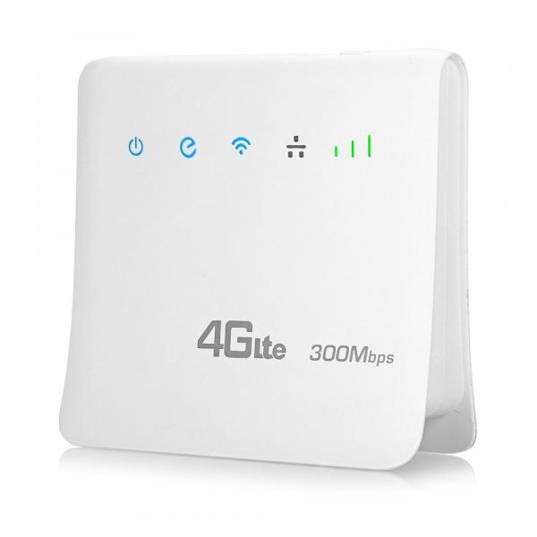offertehitech-gearbest-Kinle 4G LTE CPE Mobile WiFi Router 300Mbps Support 3G Marvell 1802 + MTK7628  Gearbest