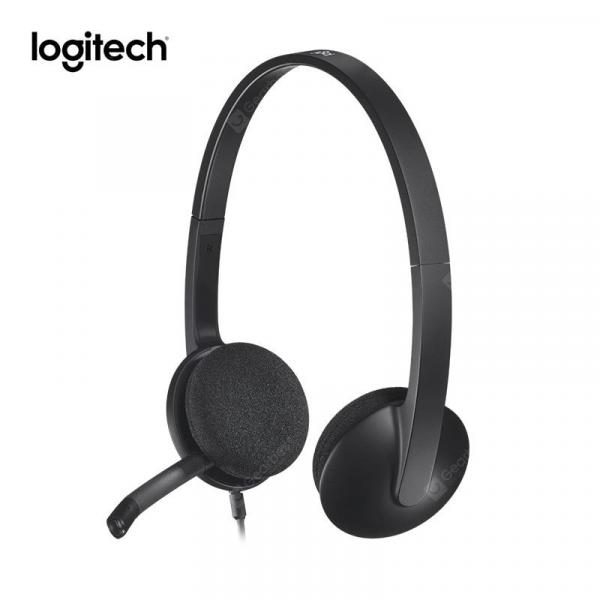 offertehitech-gearbest-Logitech H340 USB Computer Headset with USB Jack for PC Laptop  Gearbest