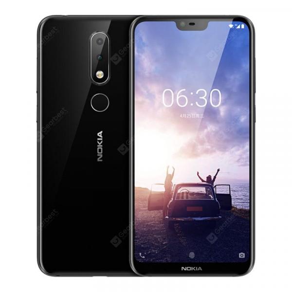 offertehitech-gearbest-Nokia X6 4G Phablet International Version 4GB RAM 64GB ROM Fingerprint Sensor Face ID  Gearbest