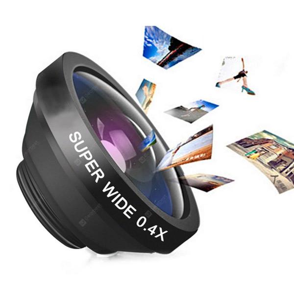 offertehitech-gearbest-Old Shark 0.4X Super Wide Angle Camera Lens  Gearbest