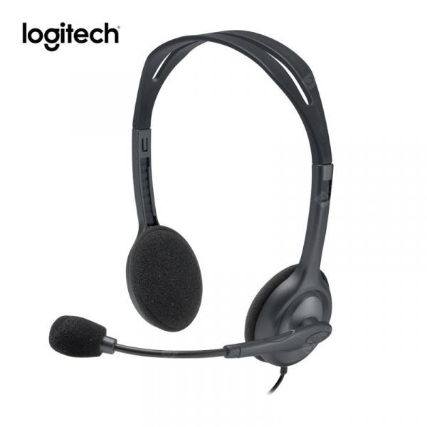 offertehitech-gearbest-Original Logitech H111 Stereo Headset with Speaker Multi-Device Headphone  Gearbest