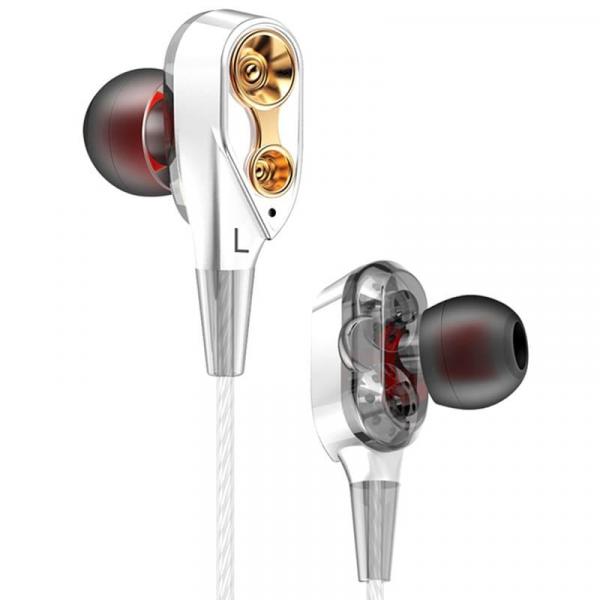 offertehitech-gearbest-QKZ CK8 Wired Dual Dynamic Earbuds Heavy Bass Stereo In-ear Earphone  Gearbest