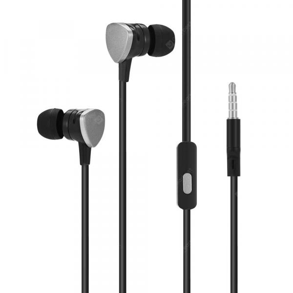 offertehitech-gearbest-TPE Flat Wire 3.5mm Audio Stereo Earphone 1m  Gearbest
