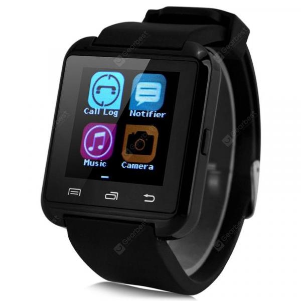 offertehitech-gearbest-U Watch U8 Smartwatch Bluetooth Watch + Free Shipping
