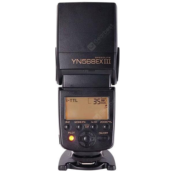 offertehitech-gearbest-YONGNUO YN568EX III Speedlite Flashgun Master Flash for Nikon Digital SLR Cameras  Gearbest