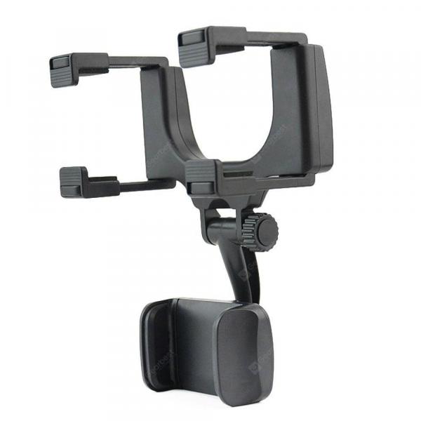 offertehitech-gearbest-360 Degree Rearview Mirror Mount Stand Holder for Cell Phone  Gearbest