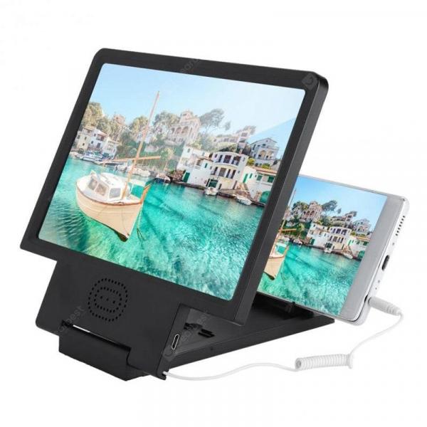 offertehitech-gearbest-3D HD Mobile Smart Phone Screen Magnifier Video Enlarge Amplifier with Speaker  Gearbest