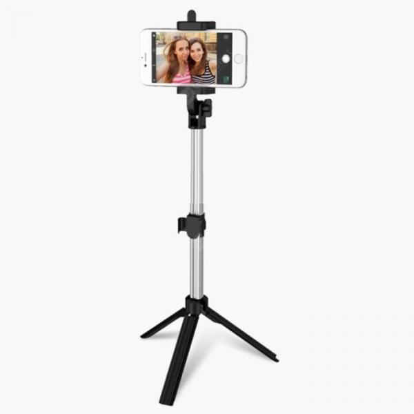 offertehitech-gearbest-Bluetooth Stretchable Tripod Selfie Stick  Gearbest