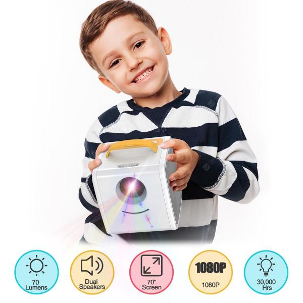 offertehitech-gearbest-Excelvan Q2 Kids Toy Projector  Gearbest