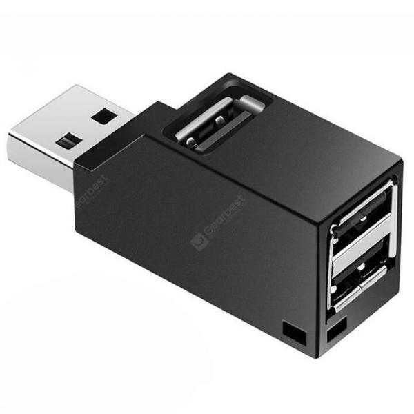 offertehitech-gearbest-Mini 3 Port USB 2.0 Hub Extended Splitter  Gearbest