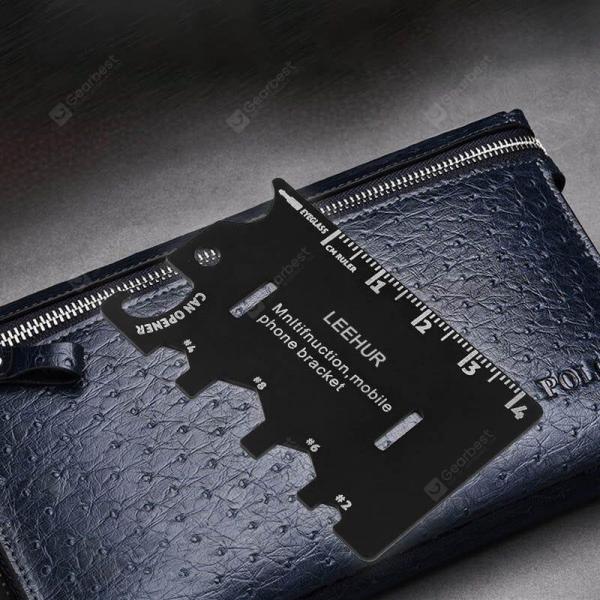offertehitech-gearbest-Multi-Function Tool Card Support - Black  Gearbest