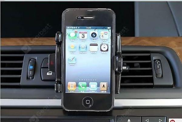 offertehitech-gearbest-Multifunction Splint Stretchalbe Mobile Phone Holder for Car - Black  Gearbest