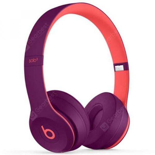 offertehitech-gearbest-Original Beats Solo3 Wireless Bluetooth On-ear Headphone Fast Charge Anti Noise Professional Activate Siri 40 Hrs Battery  Gearbest