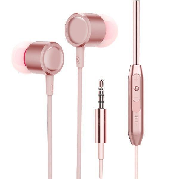 offertehitech-gearbest-WS - 010 Metal Heavy Bass Wired In-ear Earphone Headset  Gearbest