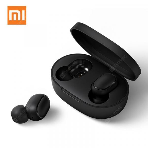 offertehitech-gearbest-Xiaomi Redmi Airdots TWS Bluetooth Earphone Stereo bass Eeadphones With Mic Handsfree  AI Control  Gearbest