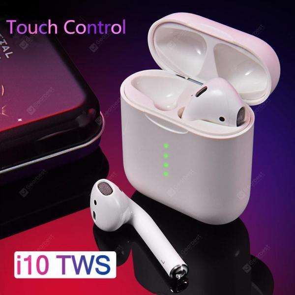 offertehitech-gearbest-i10 TWS Bluetooth Earphone Wireless Touch Control Headphones Bluetooth Earbuds  For All Smart Phone  Gearbest
