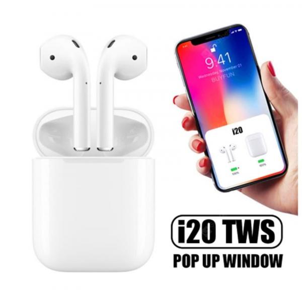 offertehitech-gearbest-i20 TWS Bluetooth Touch Control Pop-up Headphone for iOS and Android  Gearbest