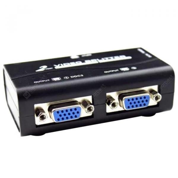 offertehitech-gearbest-2 Port VGA Video Splitter  Gearbest