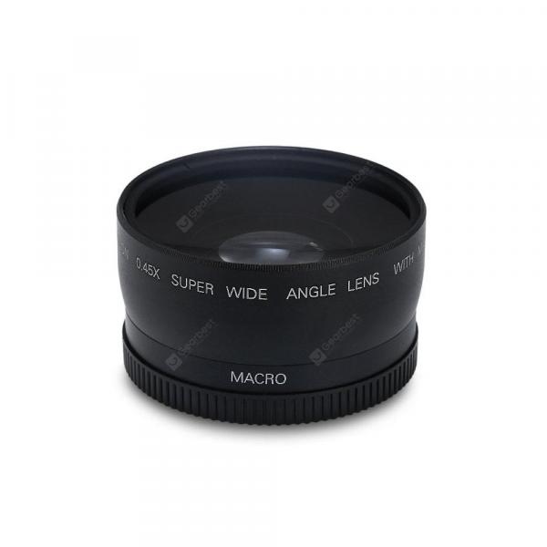 offertehitech-gearbest-58MM 0.45X HD Wide Angle Macro Camera Lens  Gearbest