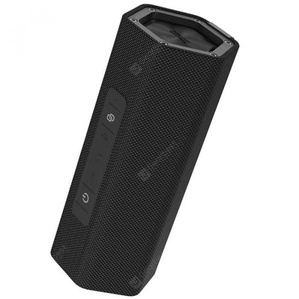 offertehitech-gearbest-Bopmen B17 Fabric Wireless Bluetooth Speaker TWS Interconnected Subwoofer Large Volume Outdoor Portable Card Audio Soundbox  Gearbest