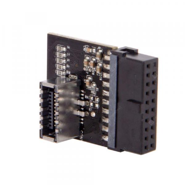 offertehitech-gearbest-CCUC-008USB 3.1 Front Panel Socket to USB 3.0 20Pin Header Extension Adapter  Gearbest