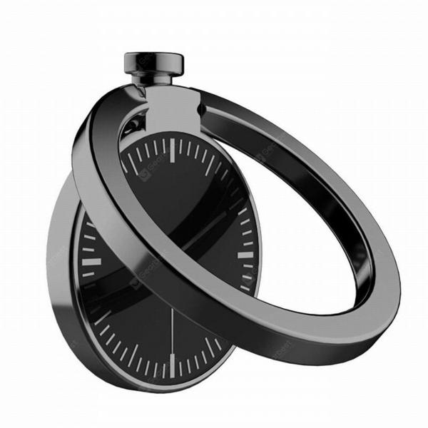 offertehitech-gearbest-Clock Decorated Tablet Mobile Phone Finger Ring Holder Watch Stand Mount  Gearbest