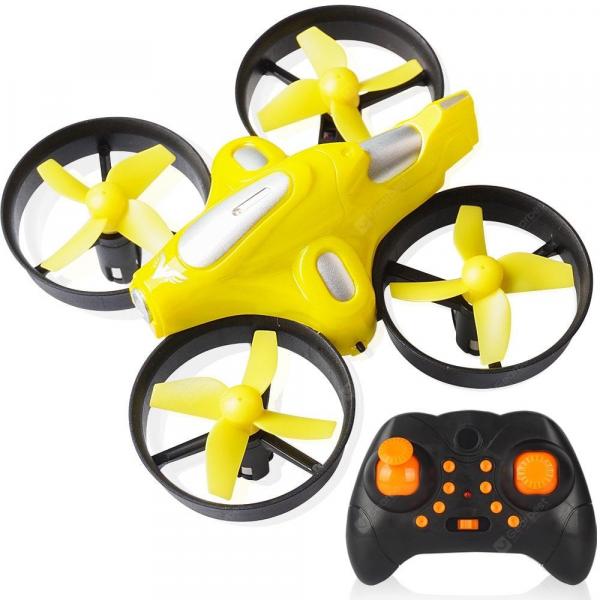 offertehitech-gearbest-DIY Four-axis One-button Return Flight Take-off RC Airplane Toy Set  Gearbest