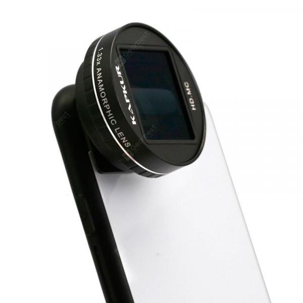 offertehitech-gearbest-KAPKUR Anamorphic Lens 2.4-1 Widescreen Filmmaking 1.33X for iPhone XR  Gearbest