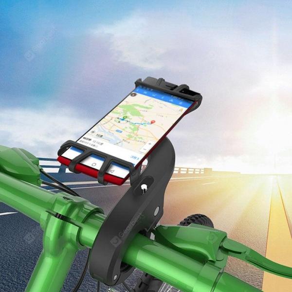 offertehitech-gearbest-LEEHUR Silicone Bike Phone Holder Stand Bracket Support for Mobile Phone  Gearbest